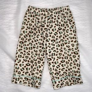 Girl’s Carter’s Animal Print PJ Bottoms Size 12 Months
